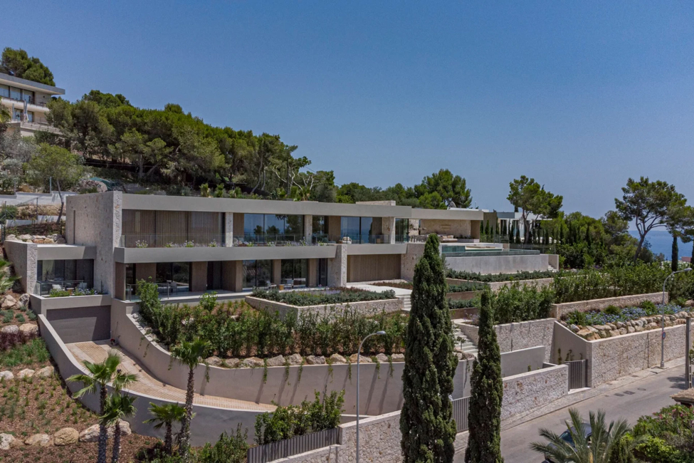 Luxusvilla Aura Drohnenshot